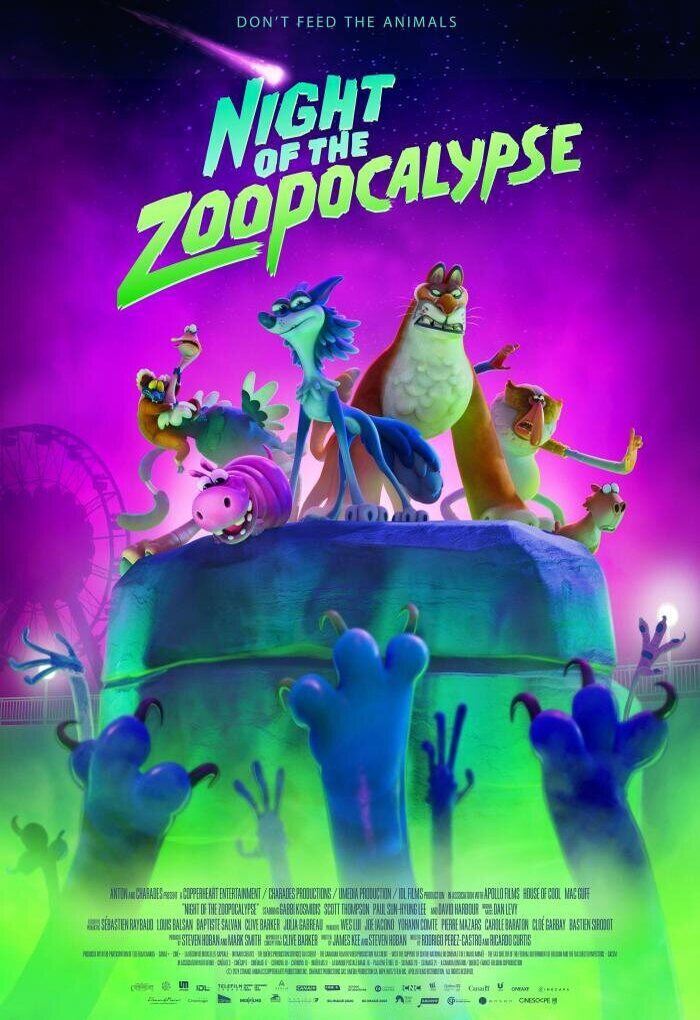 Cartel de Una noche en Zoopolis - Cartel inglés 2