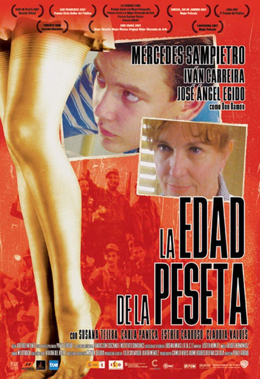 Cartel de La edad de la peseta - España