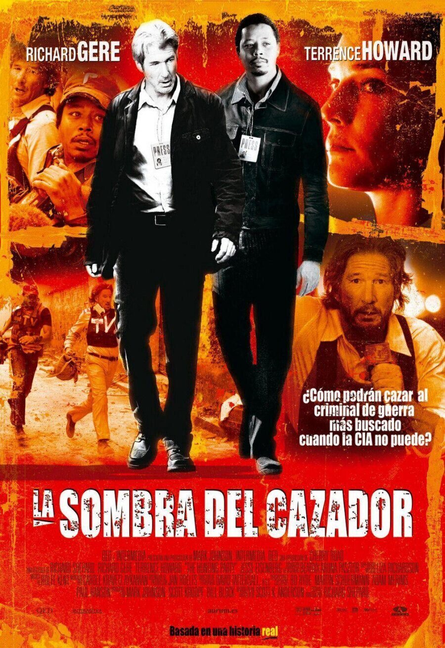 Cartel de La sombra del cazador - España