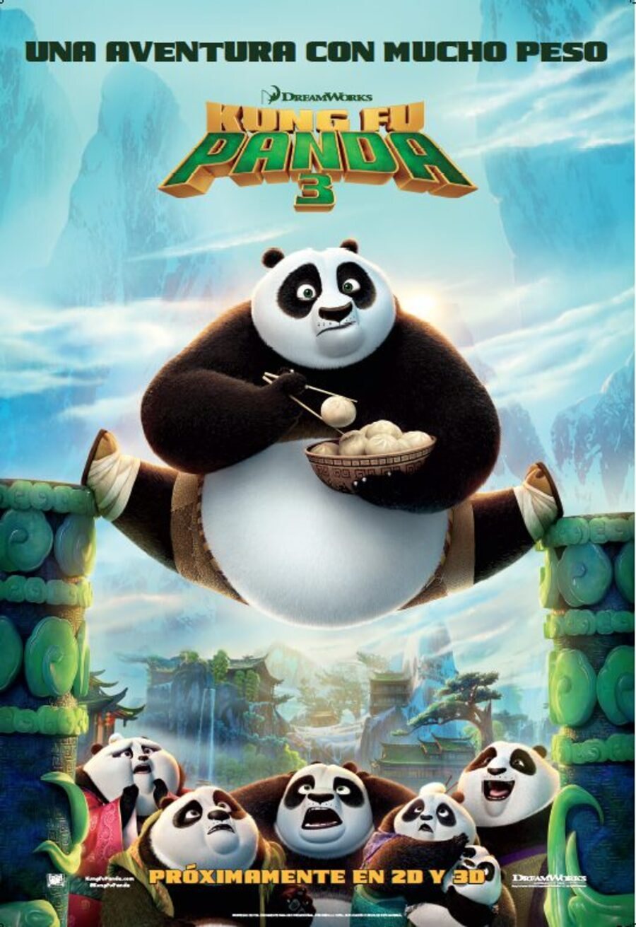 Cartel de Kung Fu Panda 3 - España