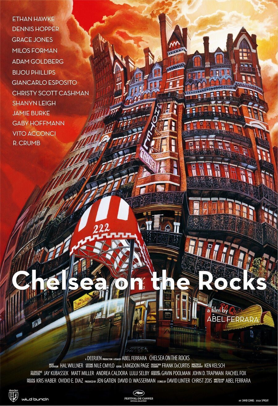 Cartel de Chelsea on the Rocks - Estados Unidos