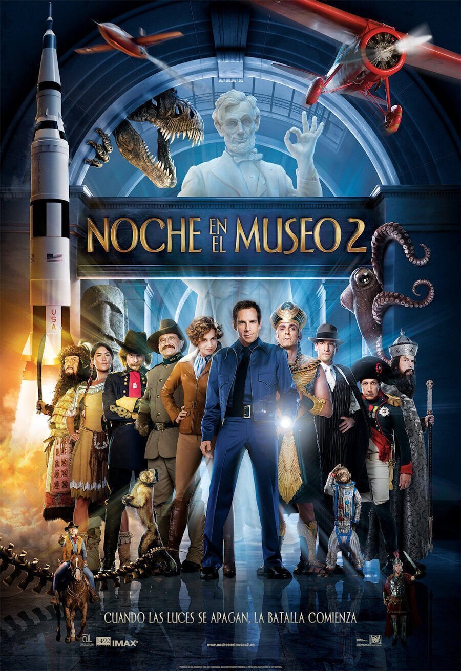 Cartel de Noche en el museo 2 - España