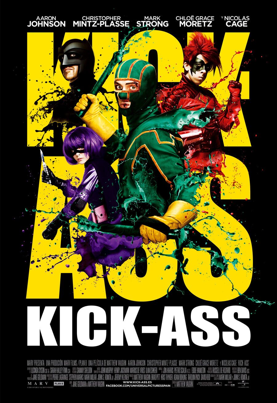 Cartel de Kick-Ass. Listo para machacar - España