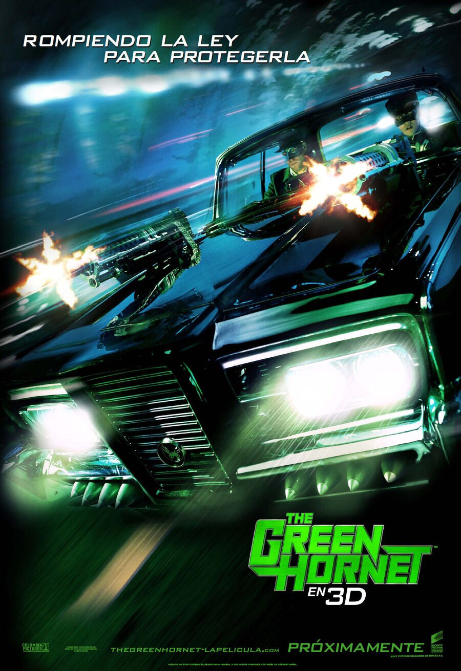 Cartel de The Green Hornet - España