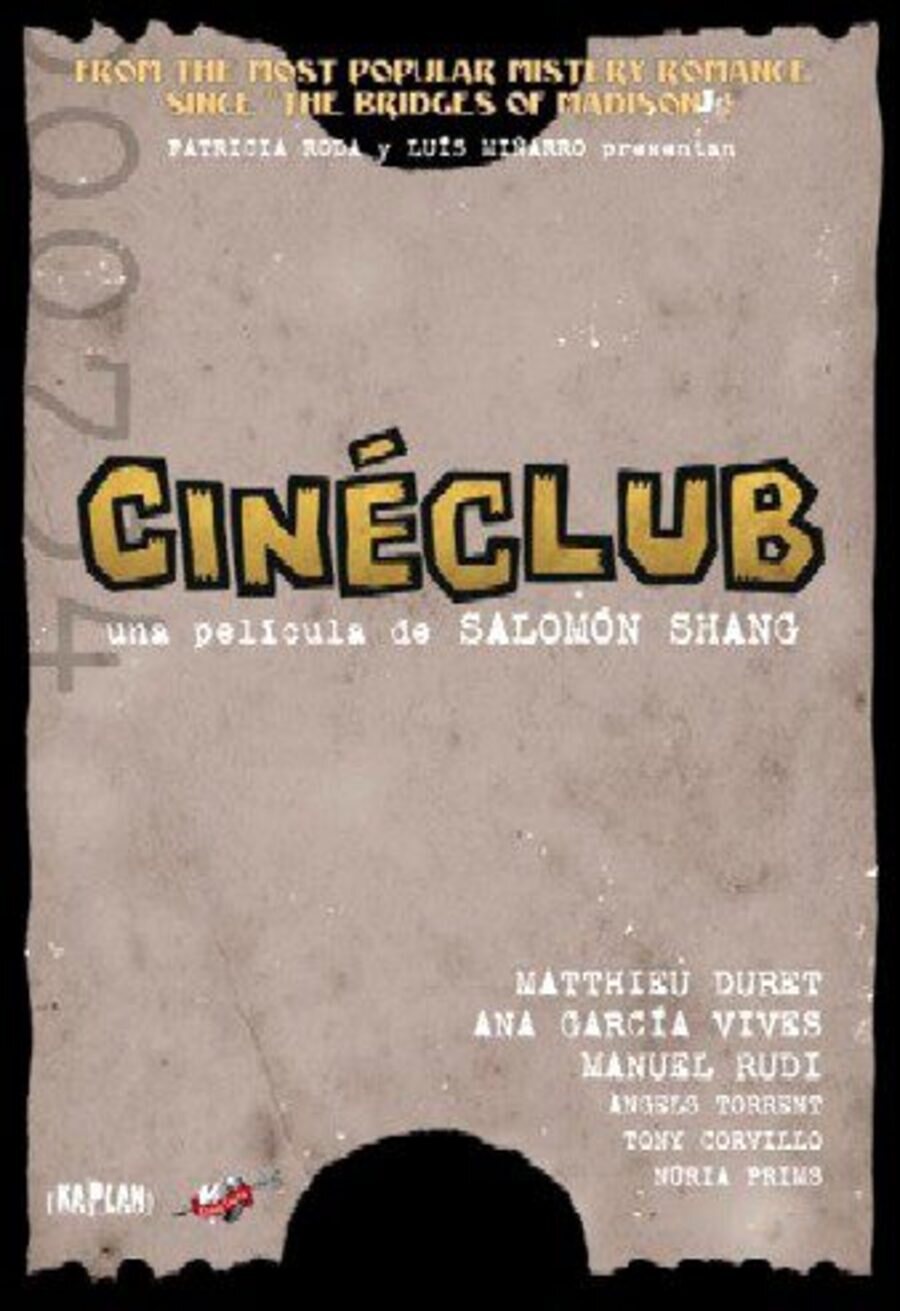 Cartel de Cinéclub - España