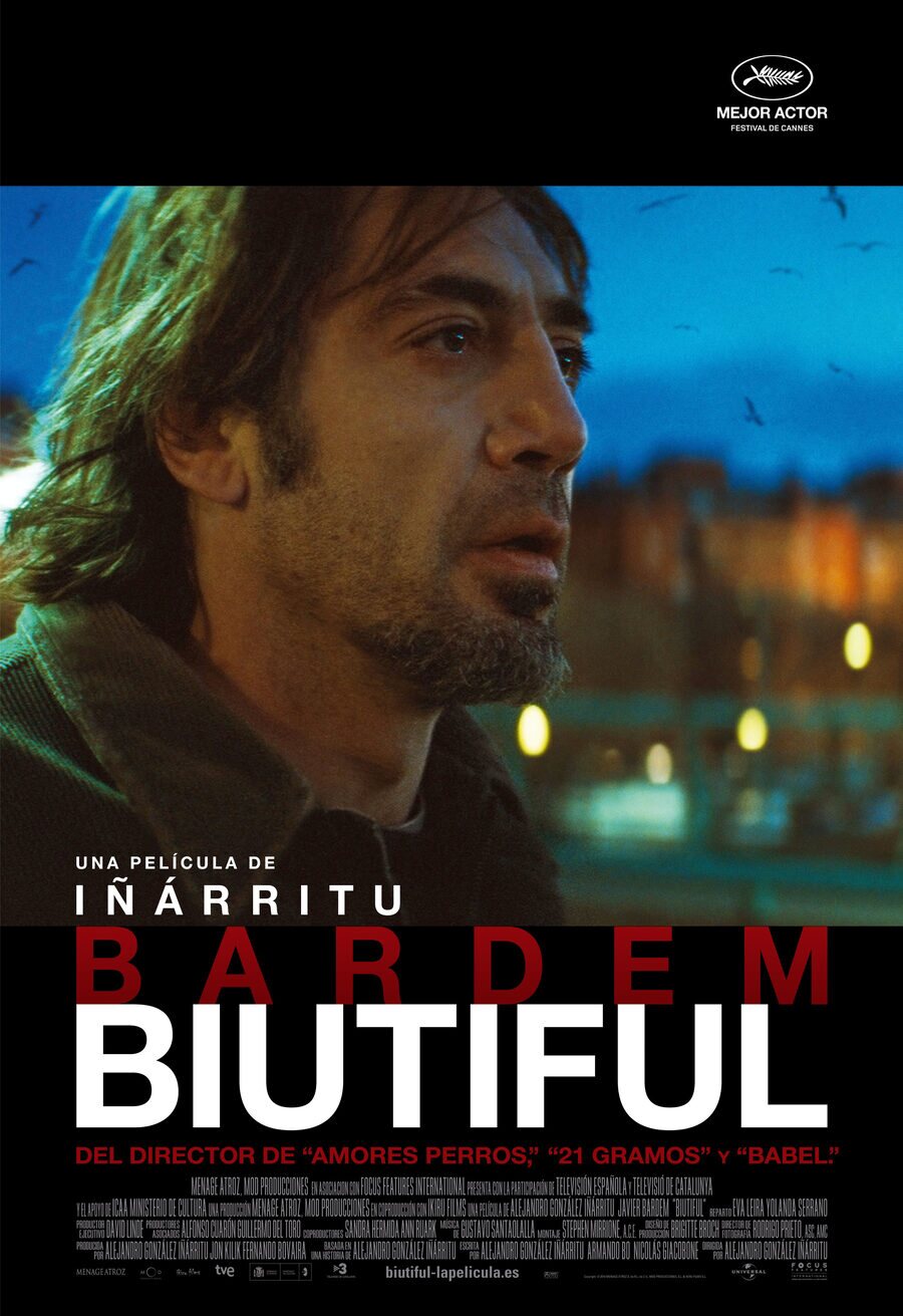 Cartel de Biutiful - España