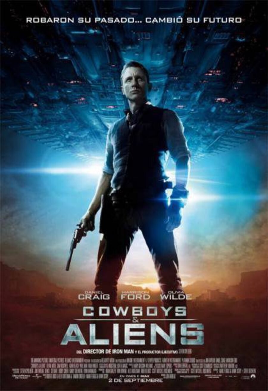 Cartel de Cowboys & Aliens - España