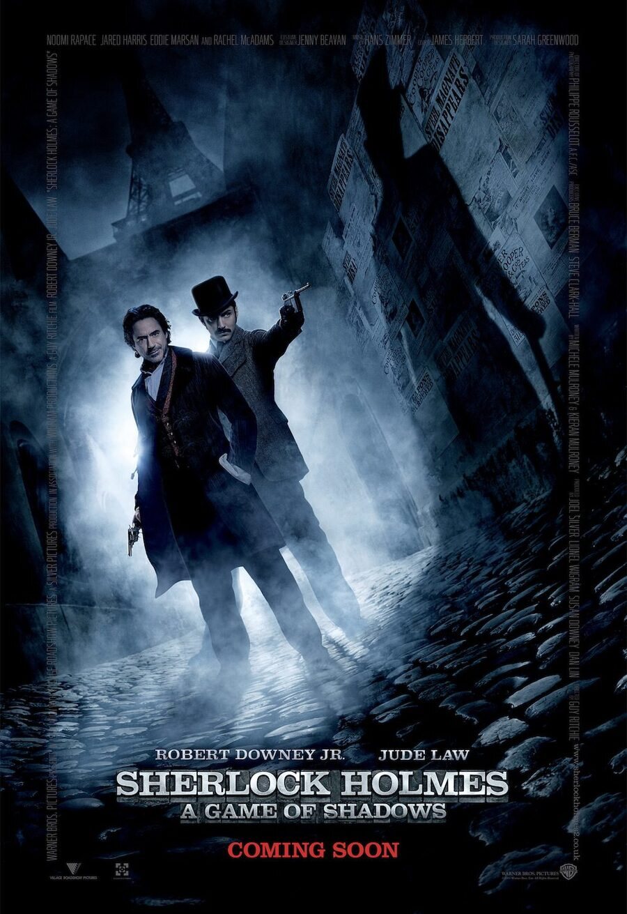 Cartel de Sherlock Holmes 2: Juego de sombras - EEUU #3