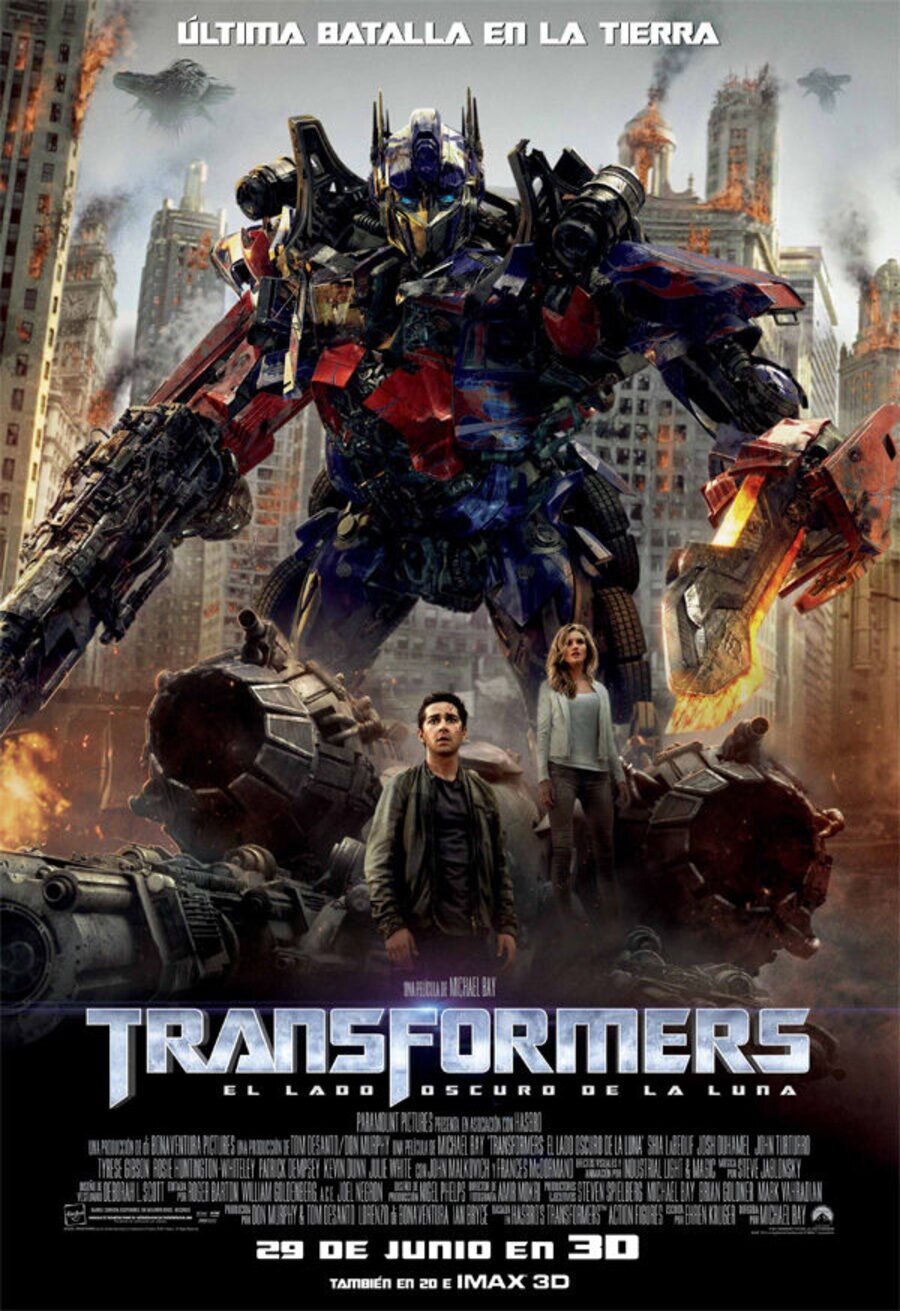 Cartel de Transformers 3: El lado oscuro de la luna - España