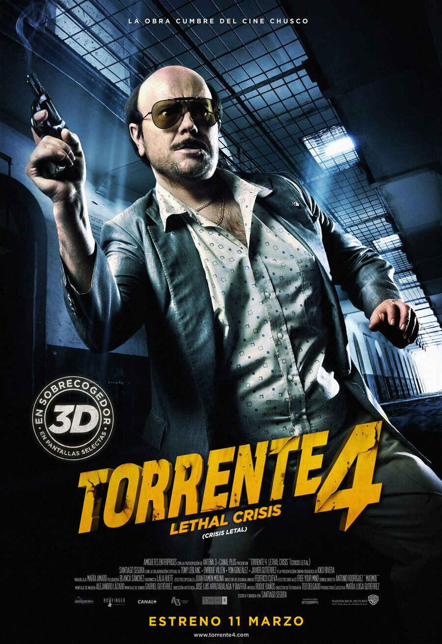 Cartel de Torrente 4: Lethal Crisis - España