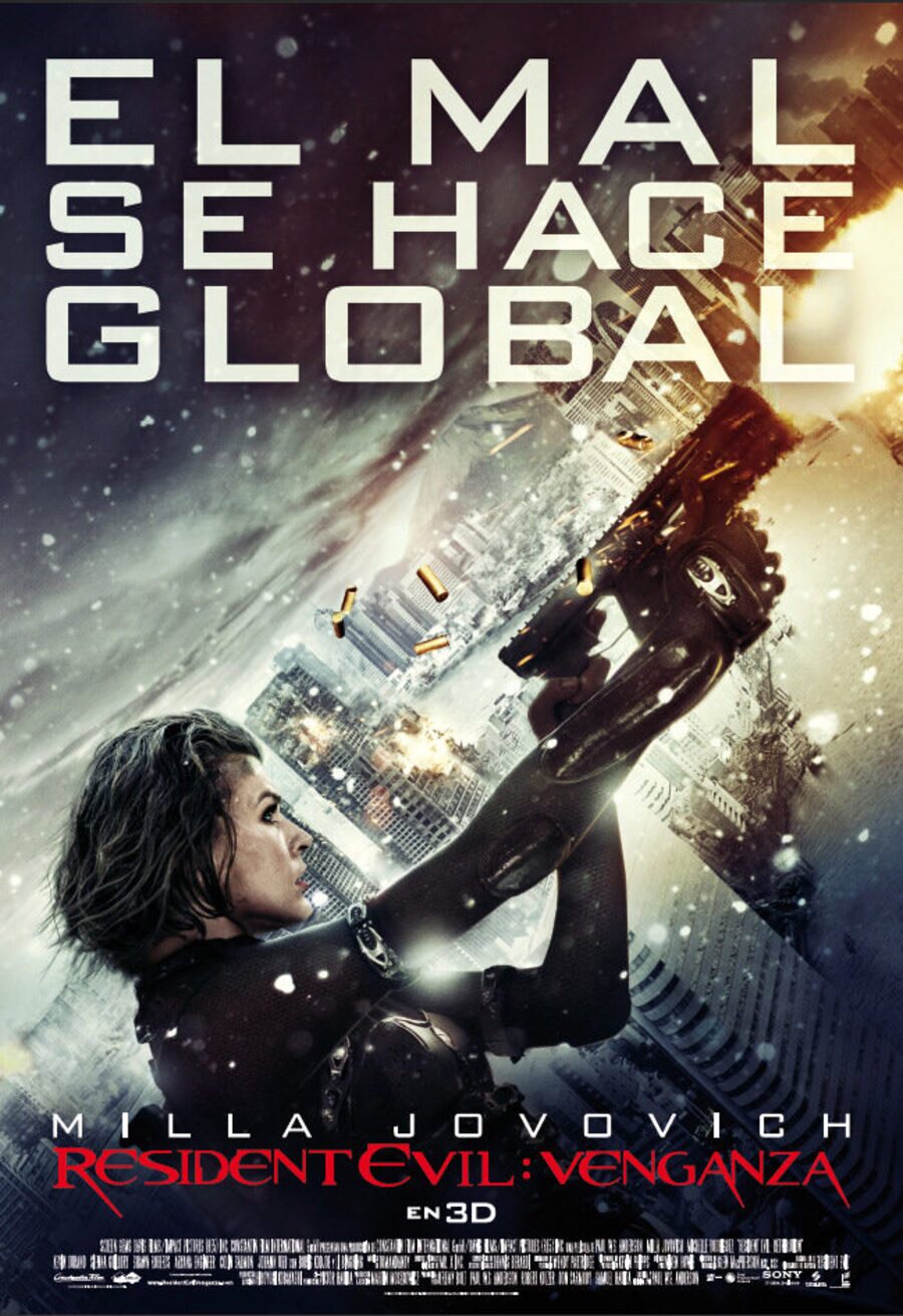 Cartel de Resident Evil: Venganza - España