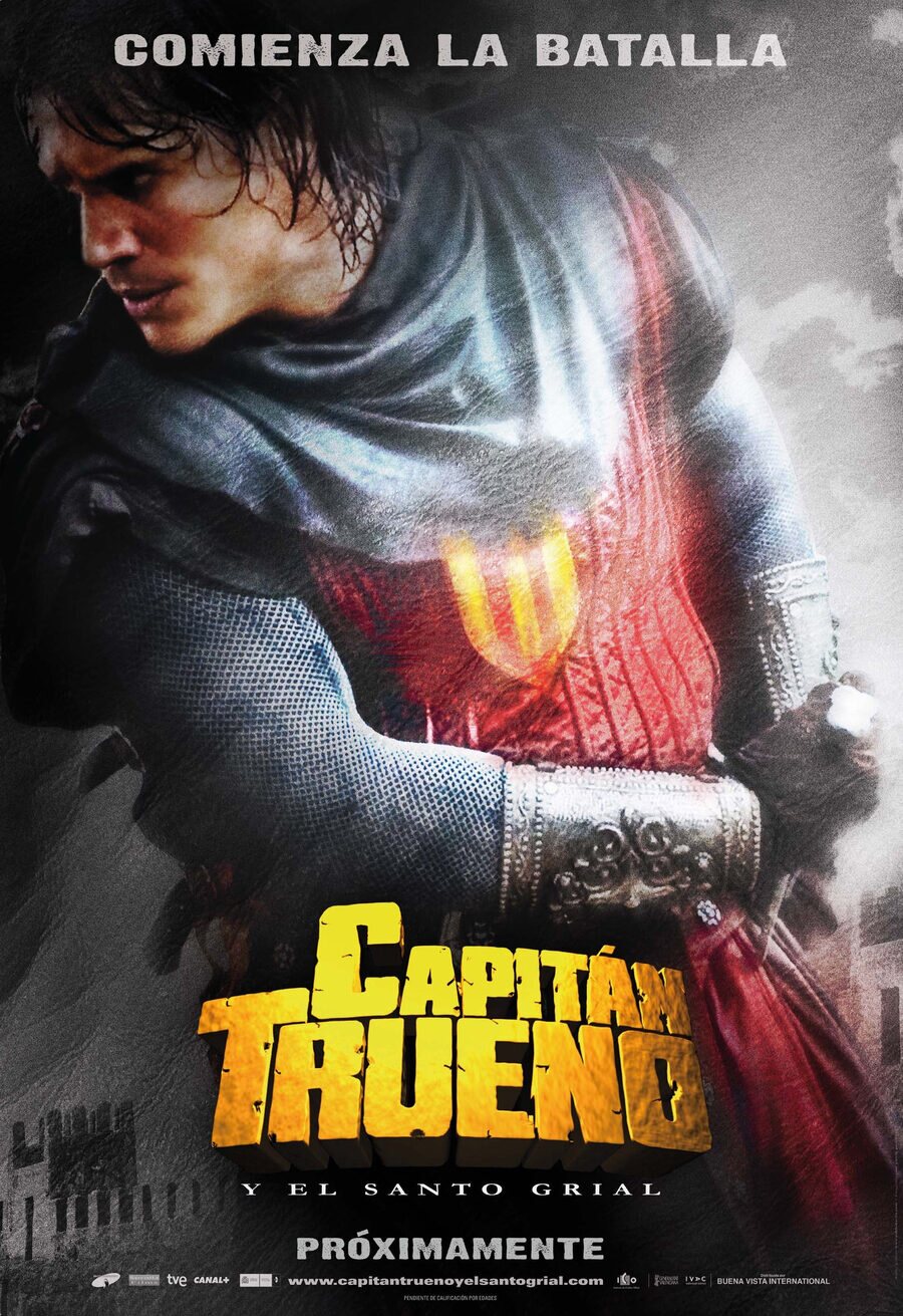 Cartel de Capitán Trueno y el Santo Grial - España