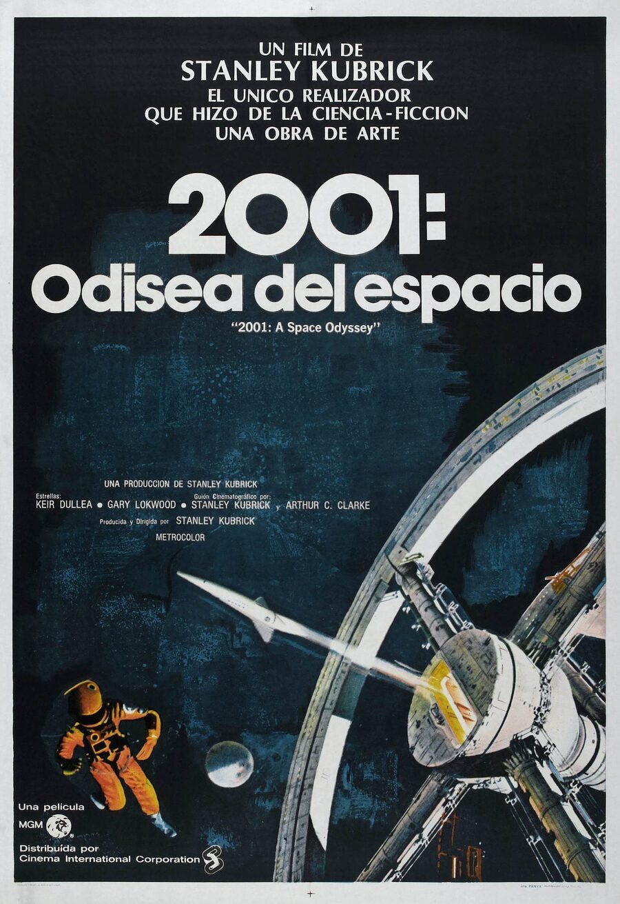 Cartel de 2001: Una odisea del espacio - Internacional