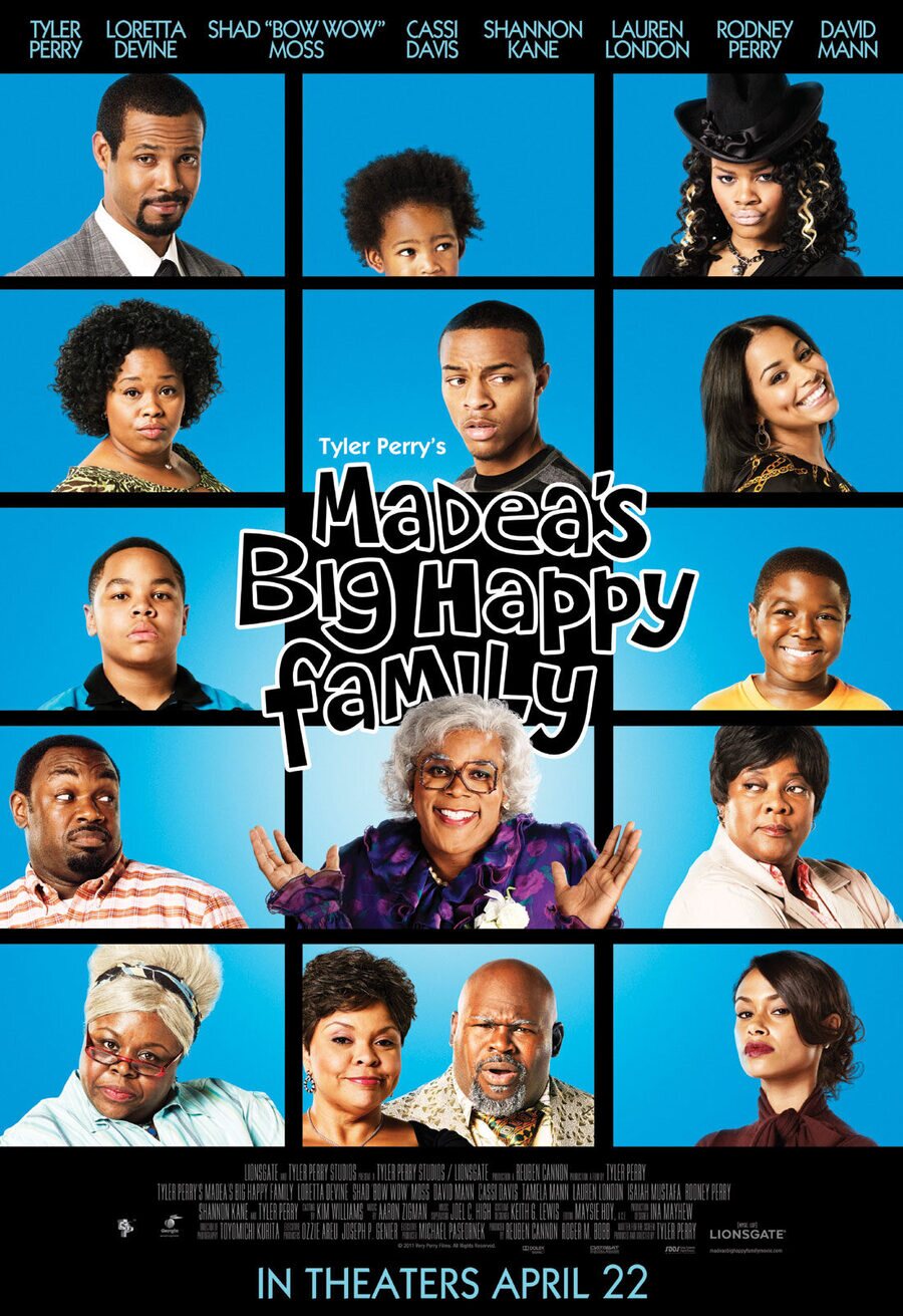 Cartel de Madea's Big Happy Family - Estados Unidos