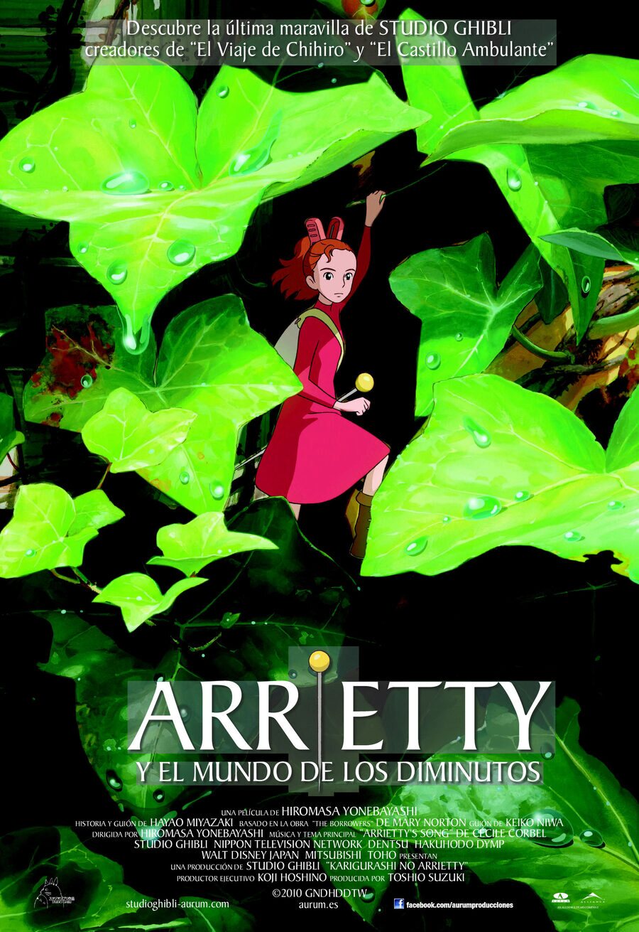 Cartel de Arrietty y el mundo de los diminutos - España