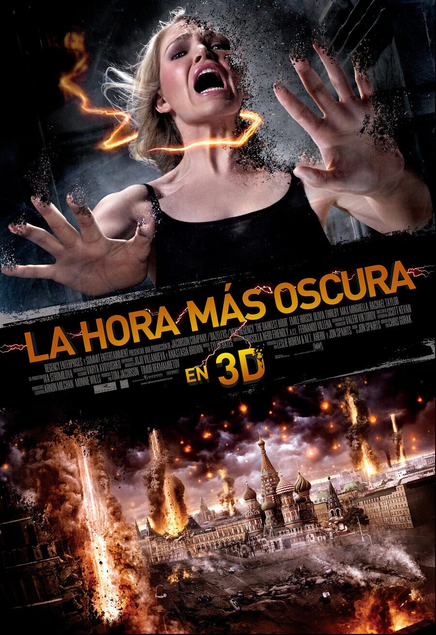 Cartel de La hora más oscura - España