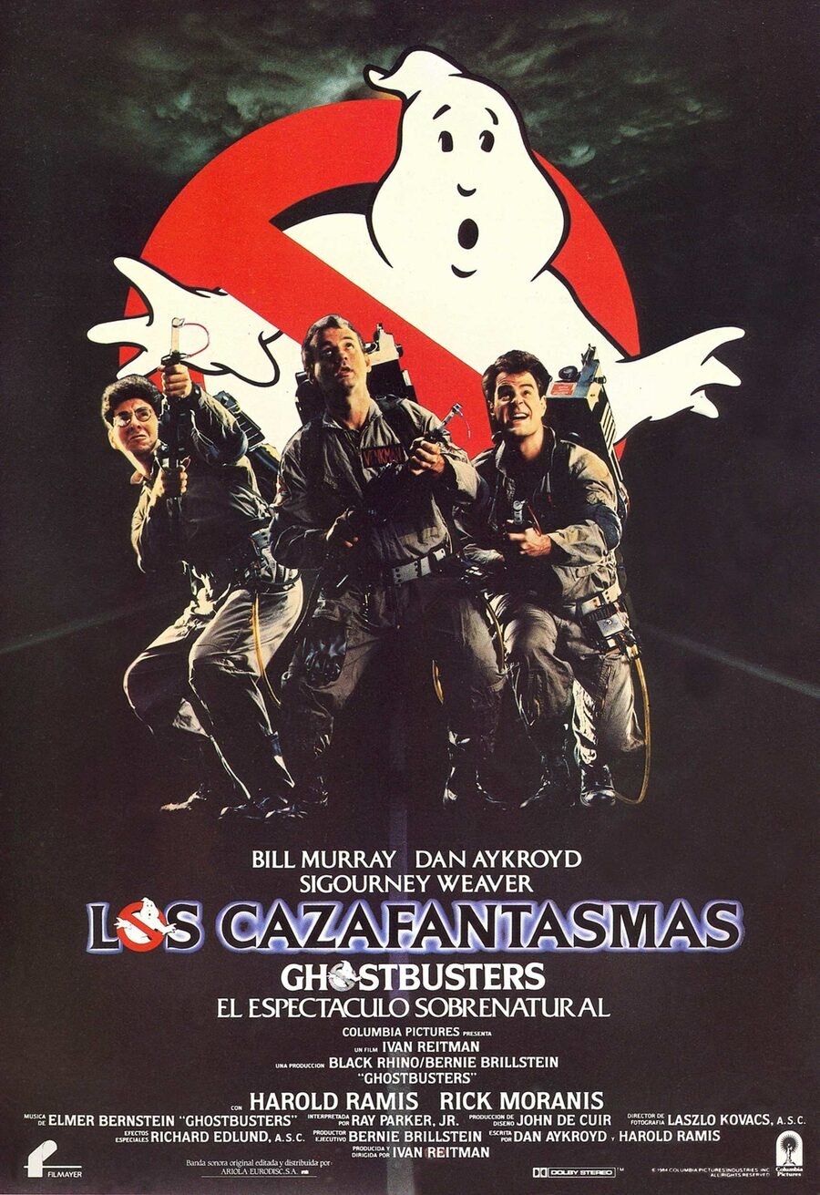 Cartel de Los Cazafantasmas - España