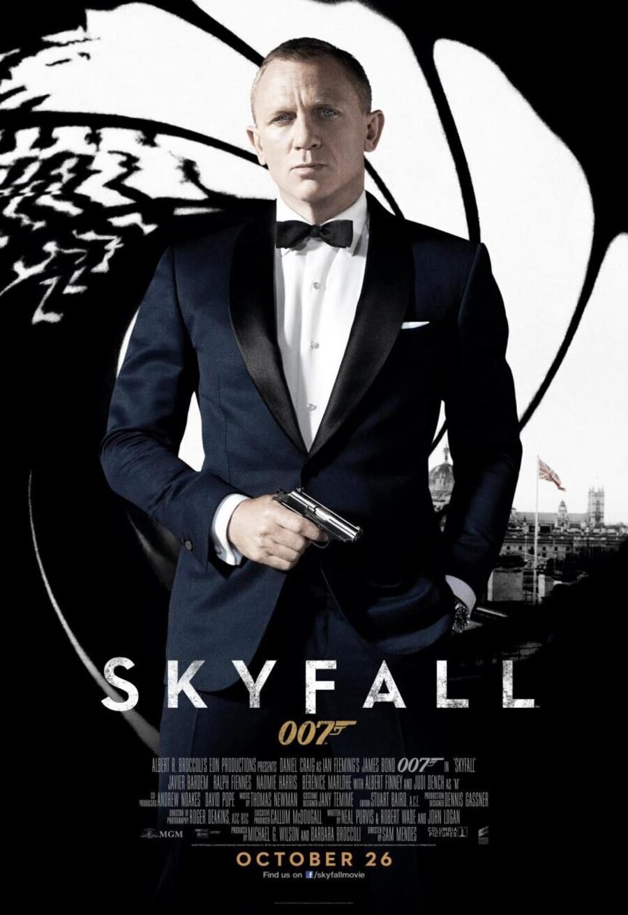 Cartel de Skyfall - Reino Unido