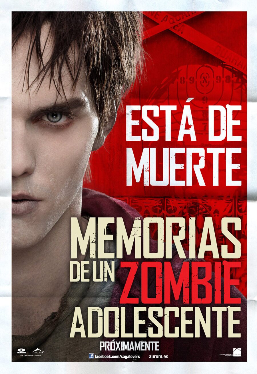 Cartel de Memorias de un zombie adolescente - España 4