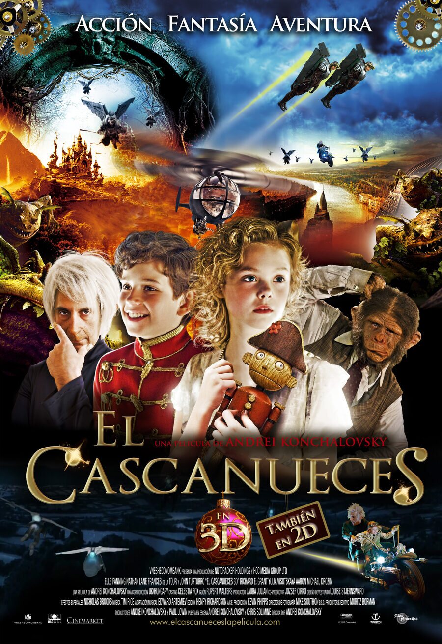 Cartel de El Cascanueces 3D - España