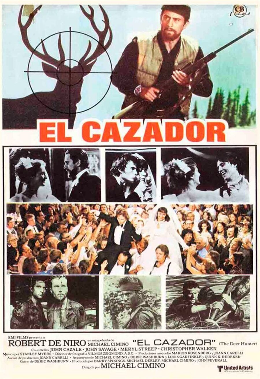 Cartel de El cazador - España