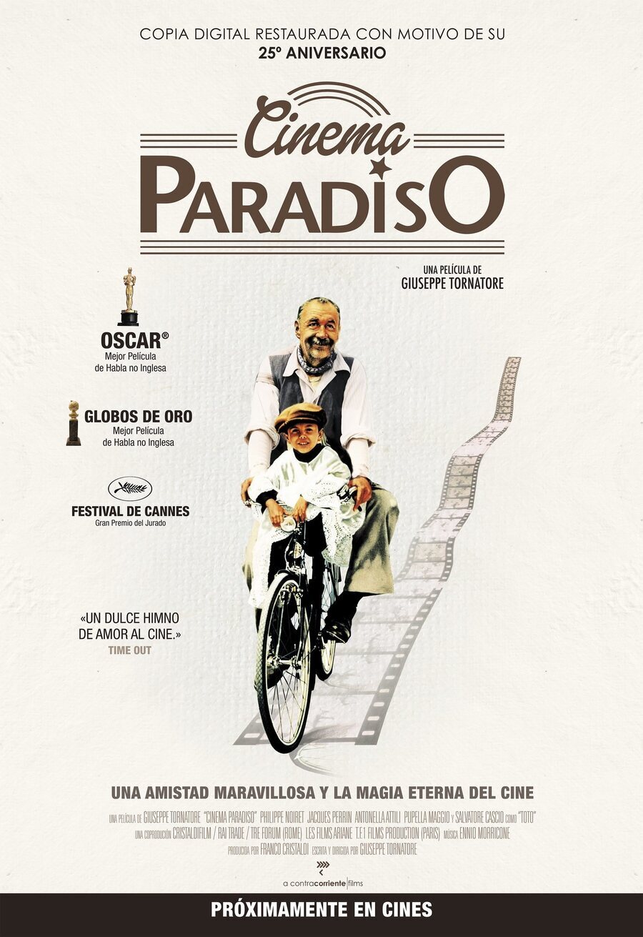 Cartel de Cinema Paradiso - España #2