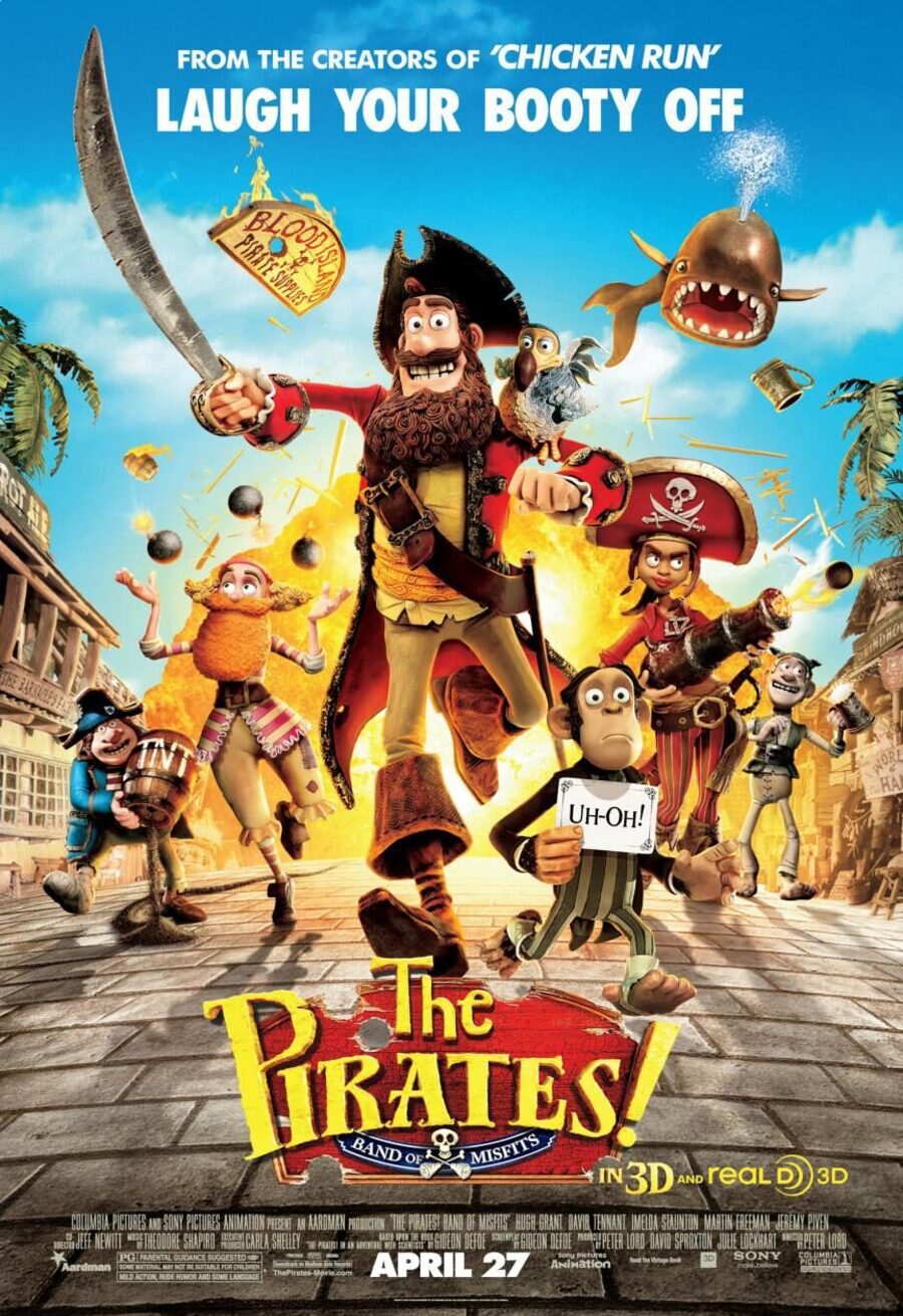 Cartel de ¡Piratas! - EEUU