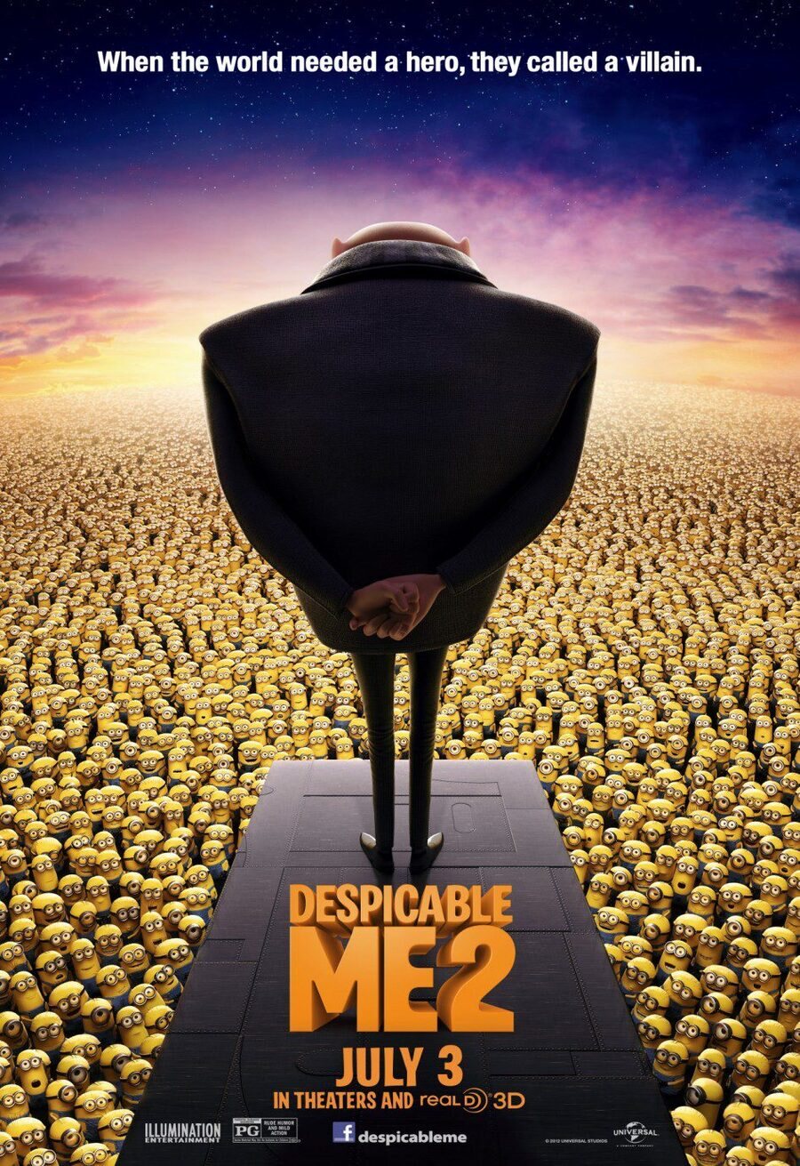 Cartel de Gru 2. Mi villano favorito - EEUU