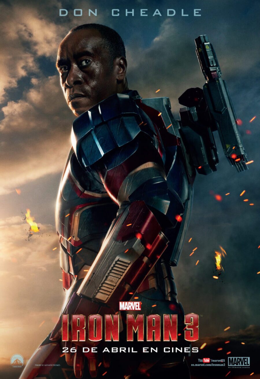 Cartel de Iron Man 3 - Don Cheadle