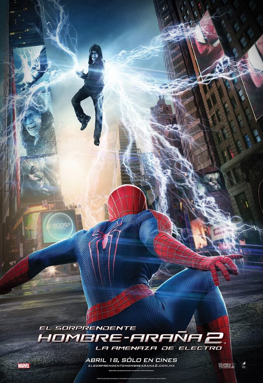 Cartel de The Amazing Spider-Man 2: El poder de Electro - México