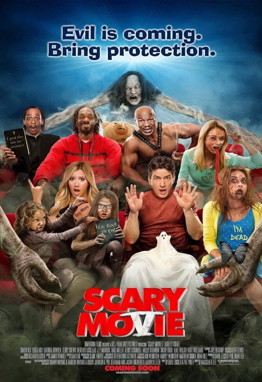 Cartel de Scary Movie 5 - EEUU