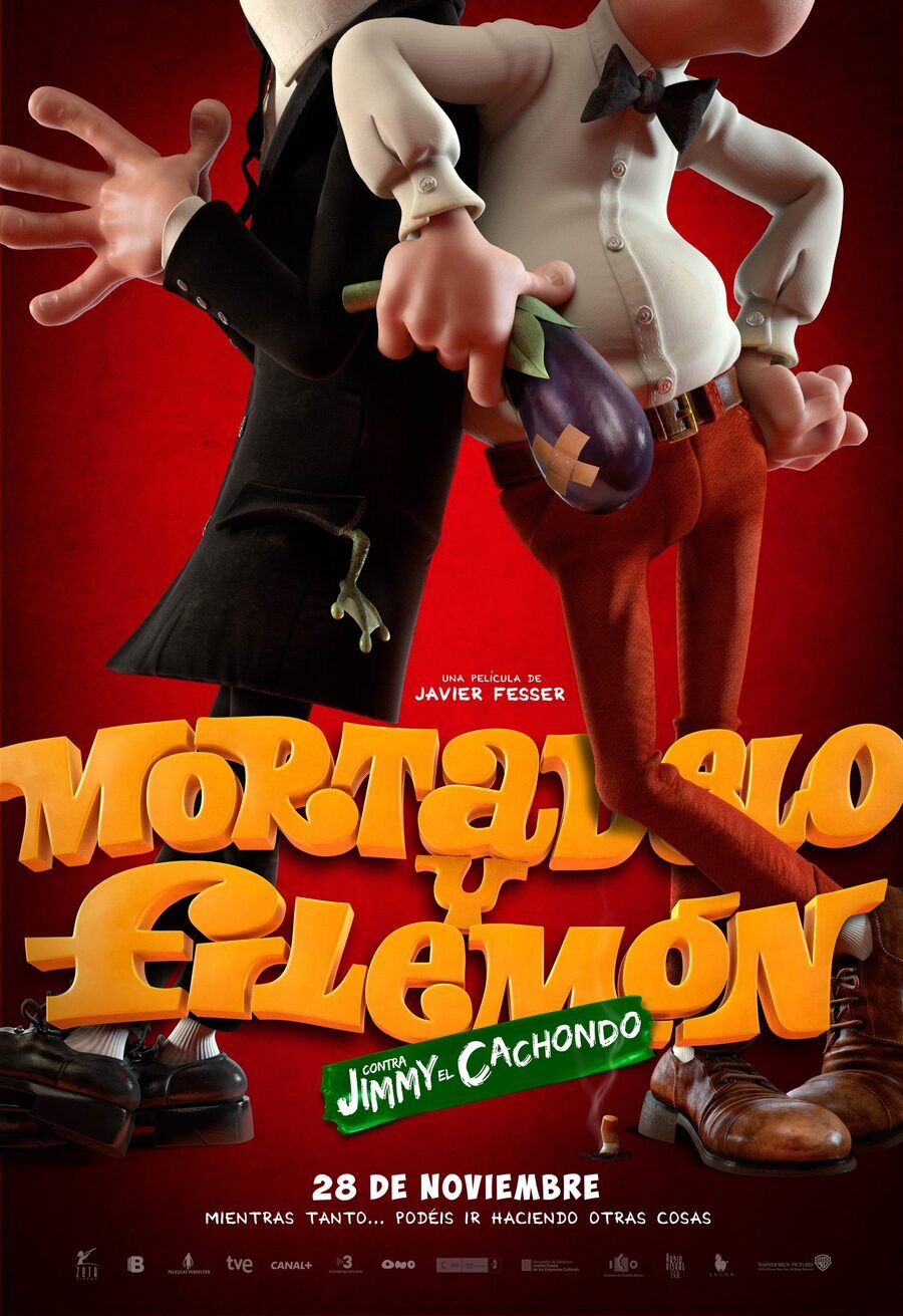 Cartel de Mortadelo y Filemón contra Jimmy el cachondo - Teaser España