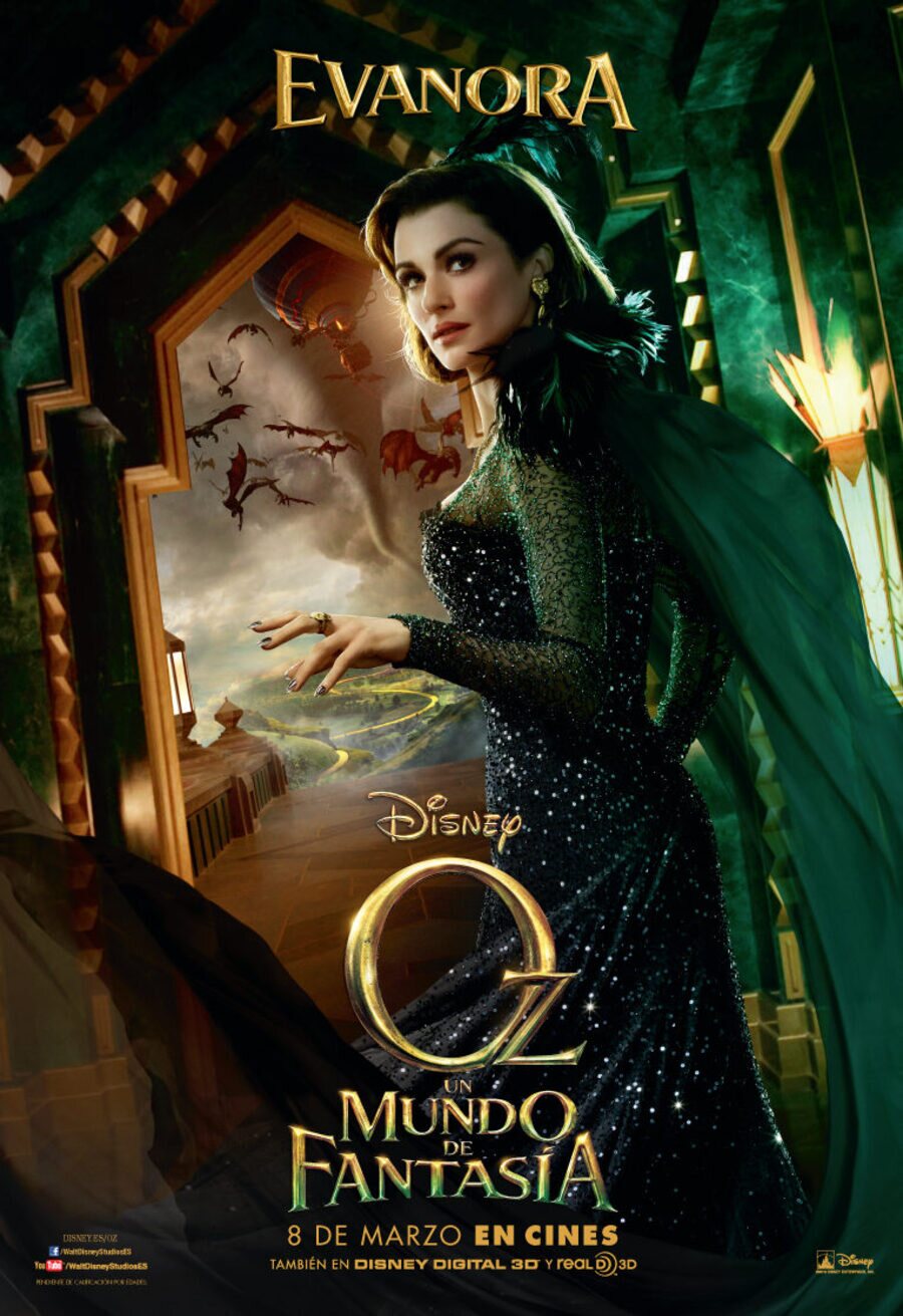 Cartel de Oz, un mundo de fantasía - Rachel Weisz