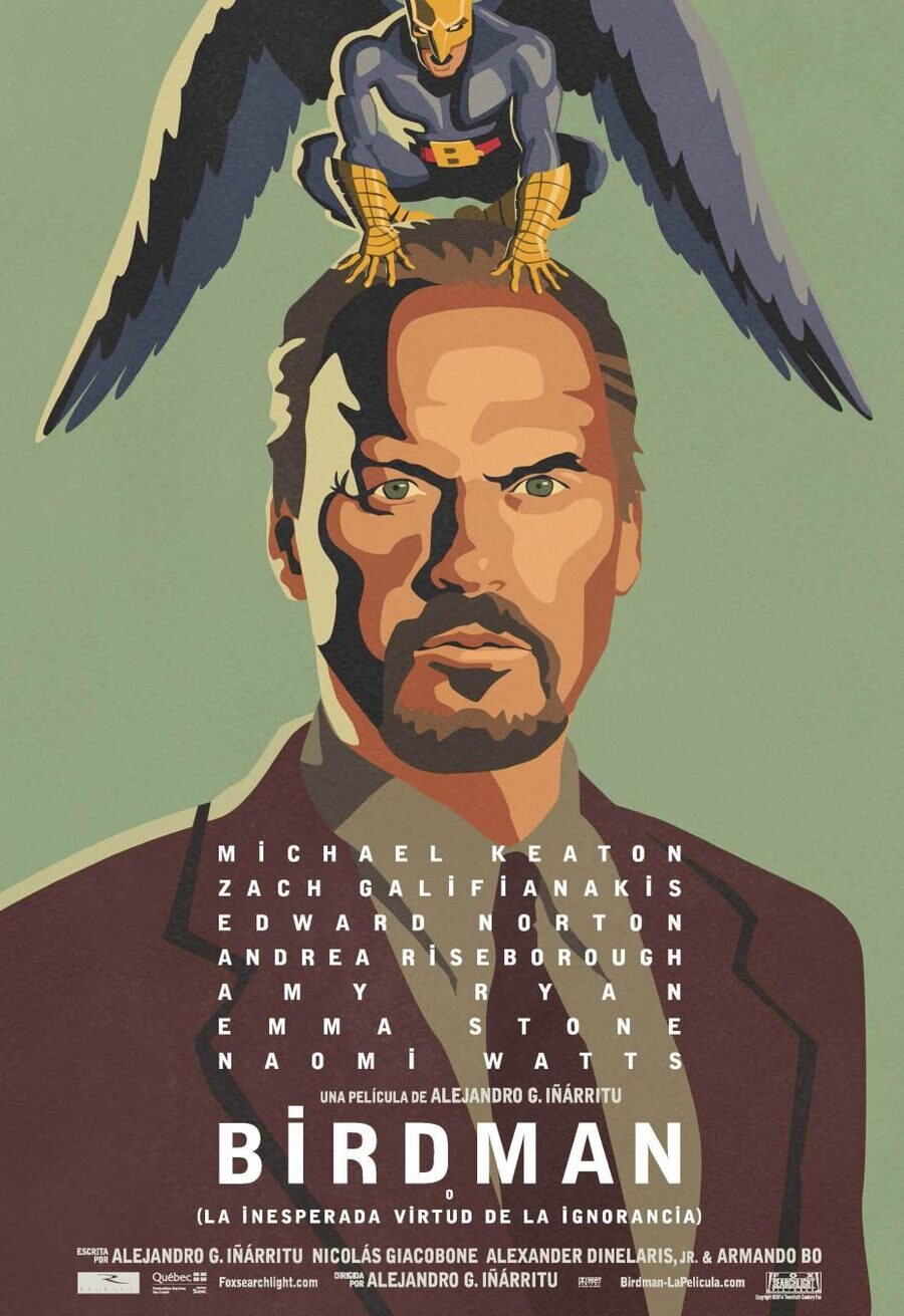 Cartel de Birdman o (la inesperada virtud de la ignorancia) - México