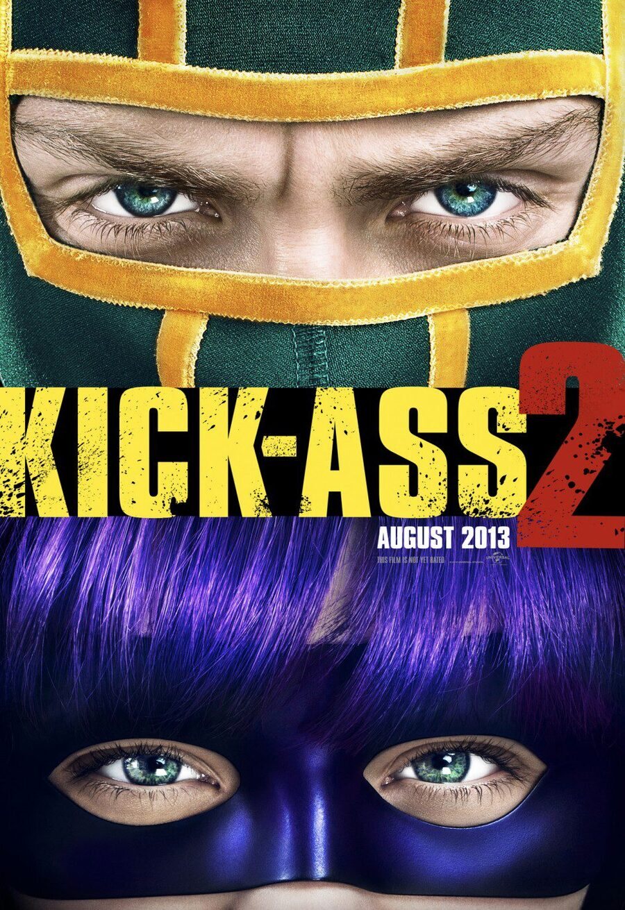 Cartel de Kick-Ass 2: Con un par - EEUU