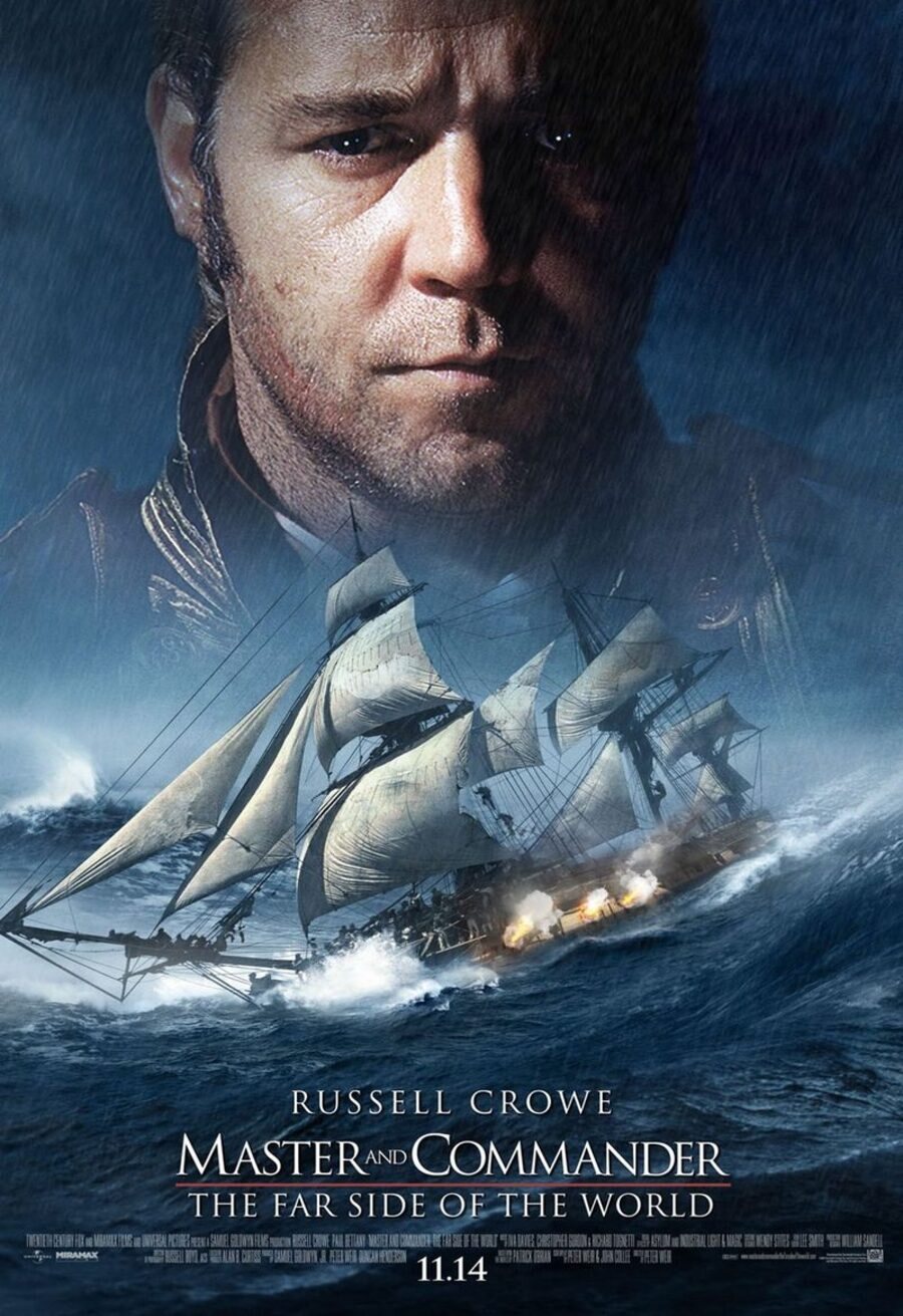 Cartel de Master and Commander: Al otro lado del mundo - Estados Unidos