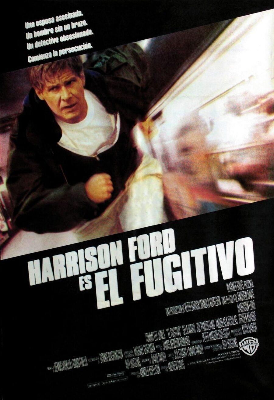 Cartel de El fugitivo - España