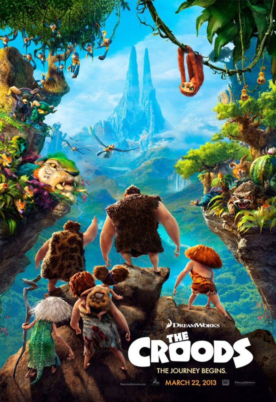 Cartel de Los Croods - Teaser EEUU