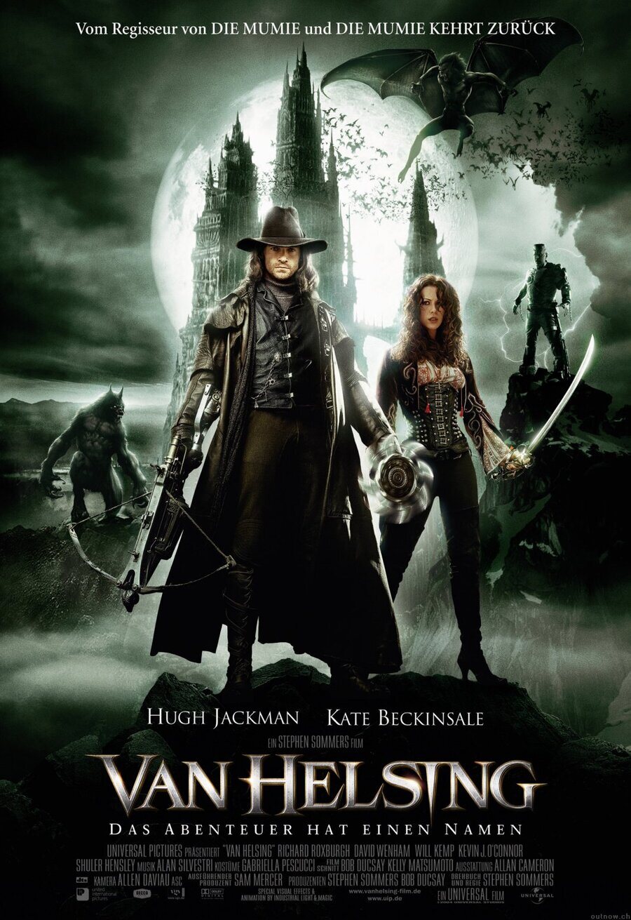 Cartel de Van Helsing - Estados Unidos