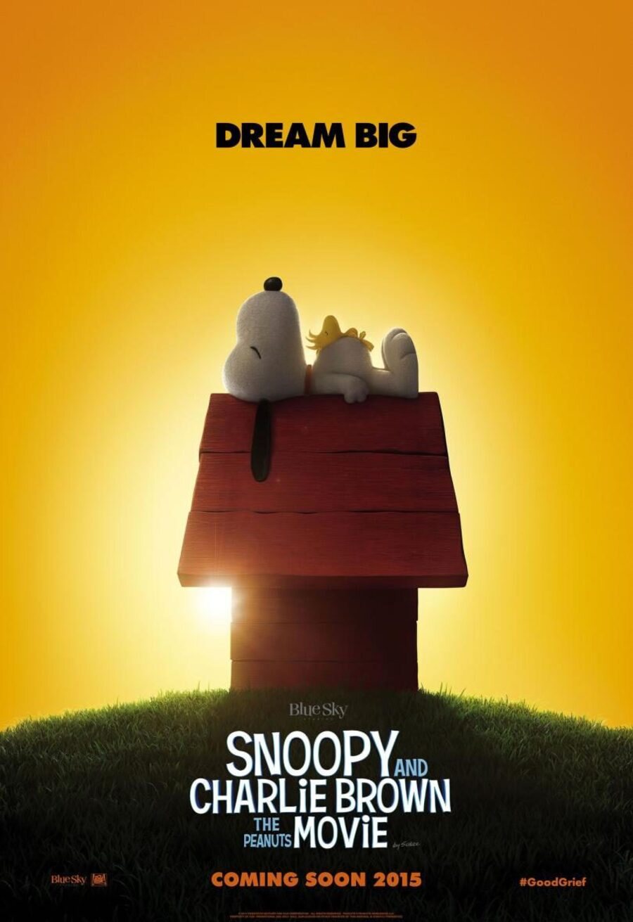 Cartel de Carlitos y Snoopy: La película de Peanuts - Primer póster EE UU