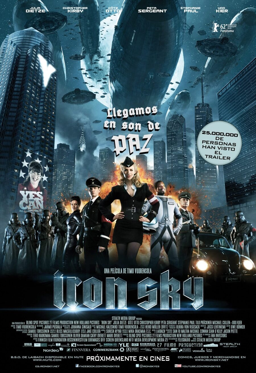 Cartel de Iron Sky - España