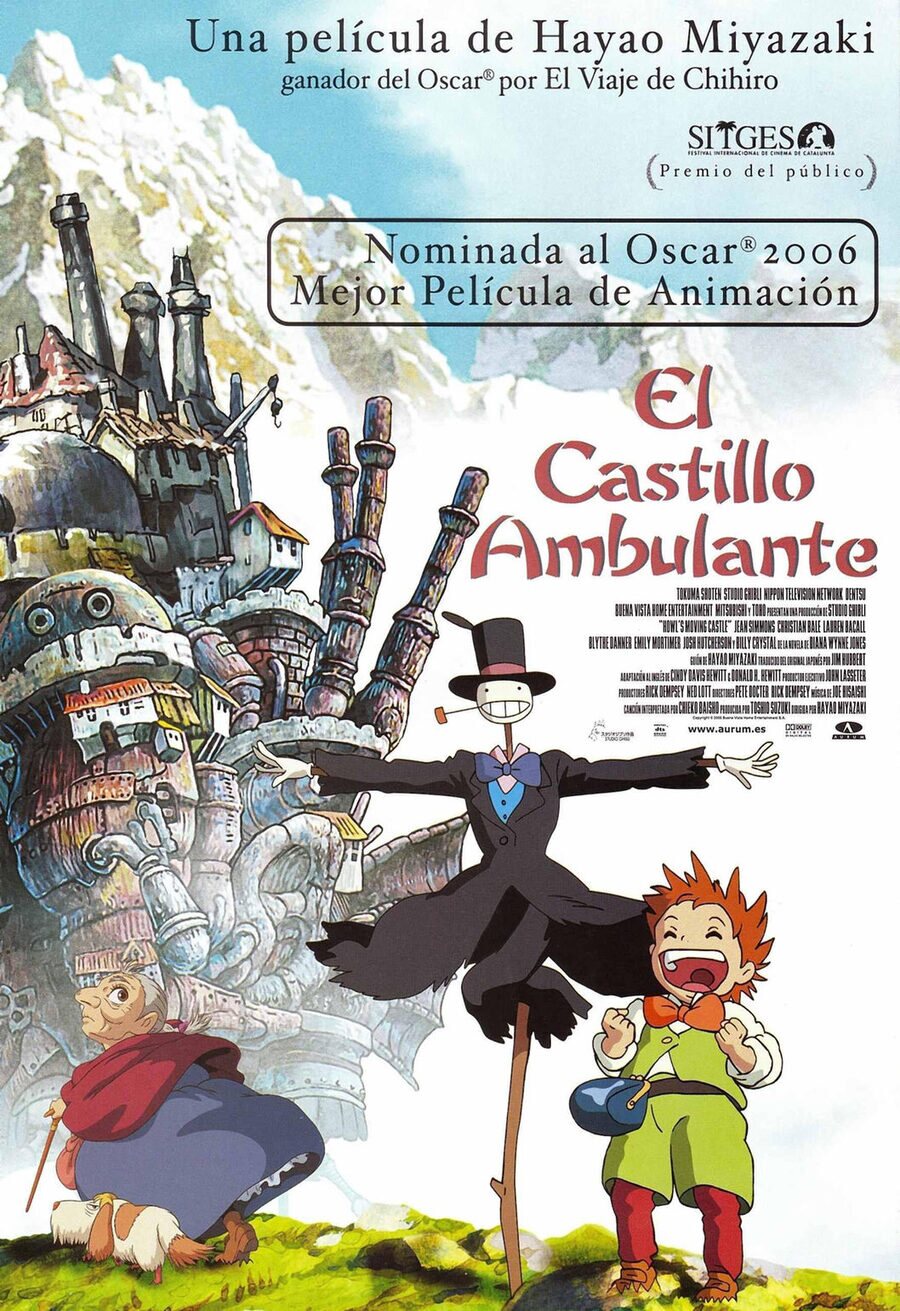 Cartel de El castillo ambulante - España