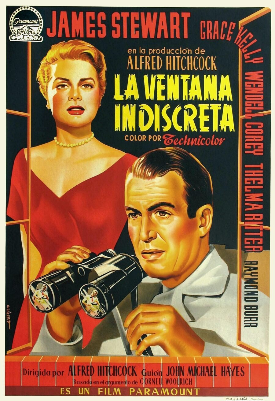 Cartel de La ventana indiscreta - España