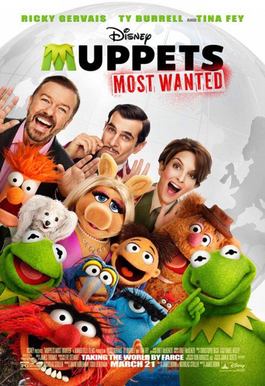 Cartel de El tour de los Muppets - EEUU