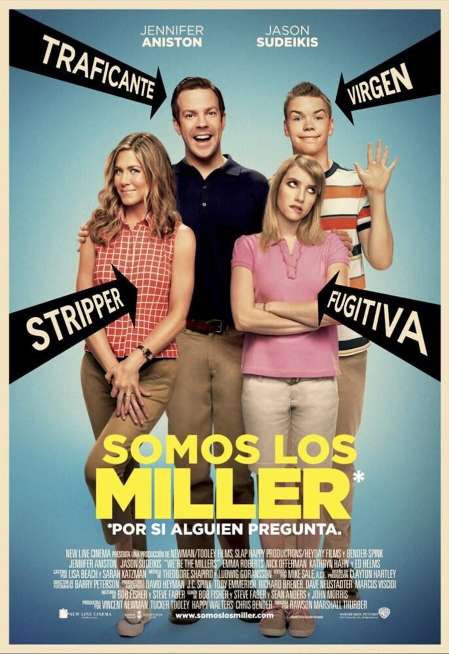 Cartel de Somos los Miller - España