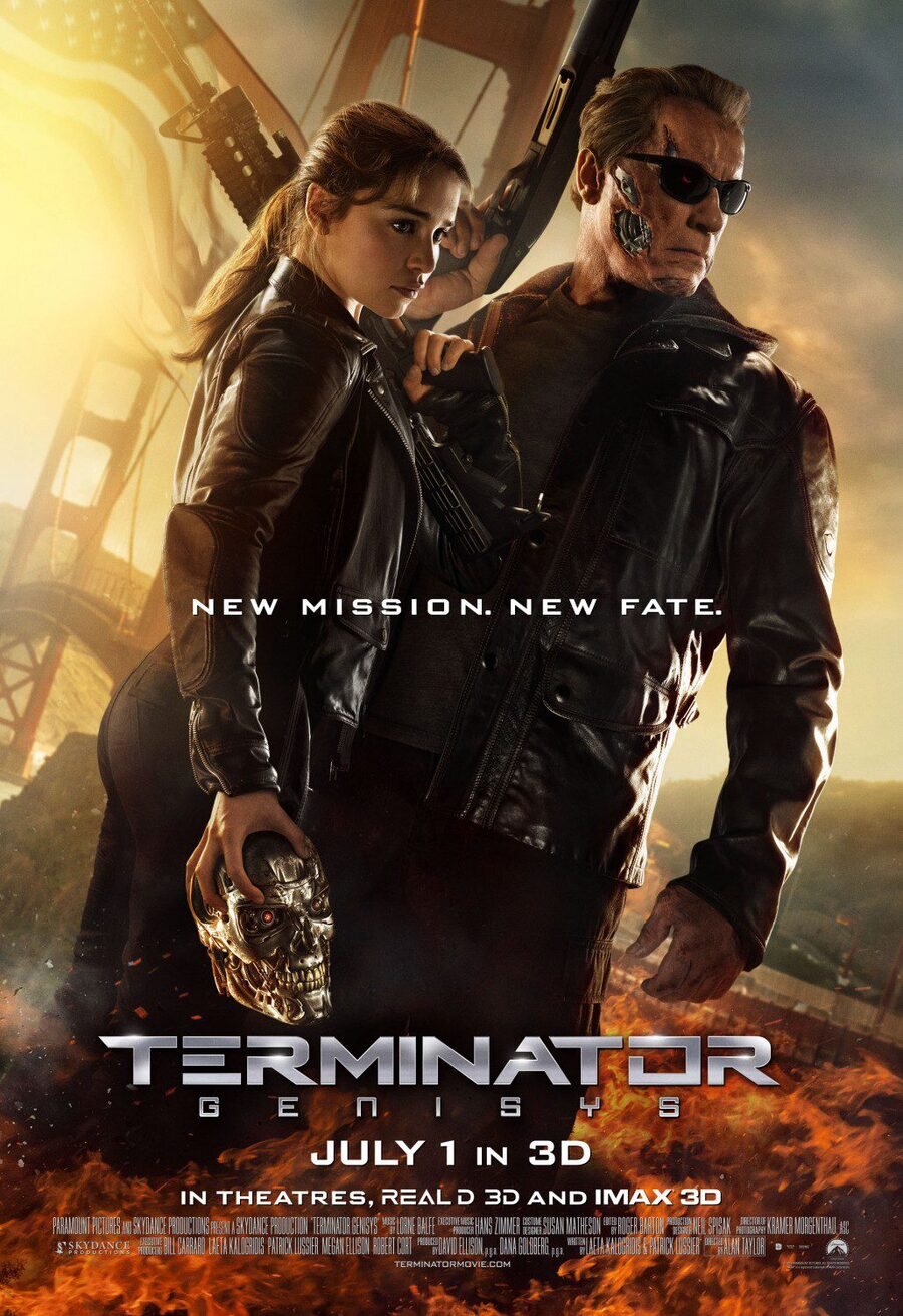 Cartel de Terminator Génesis - EEUU 2