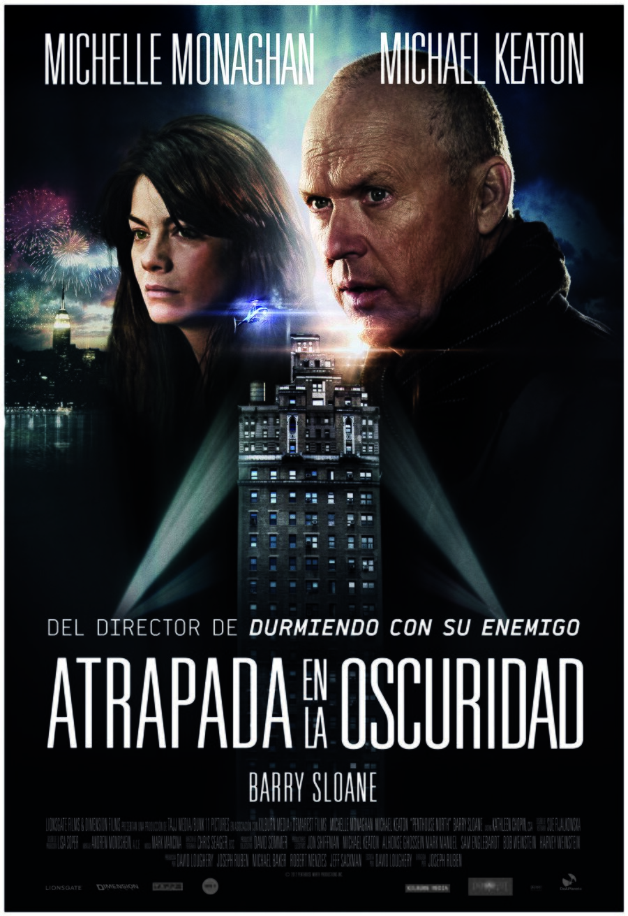 Cartel de Atrapada en la oscuridad - España