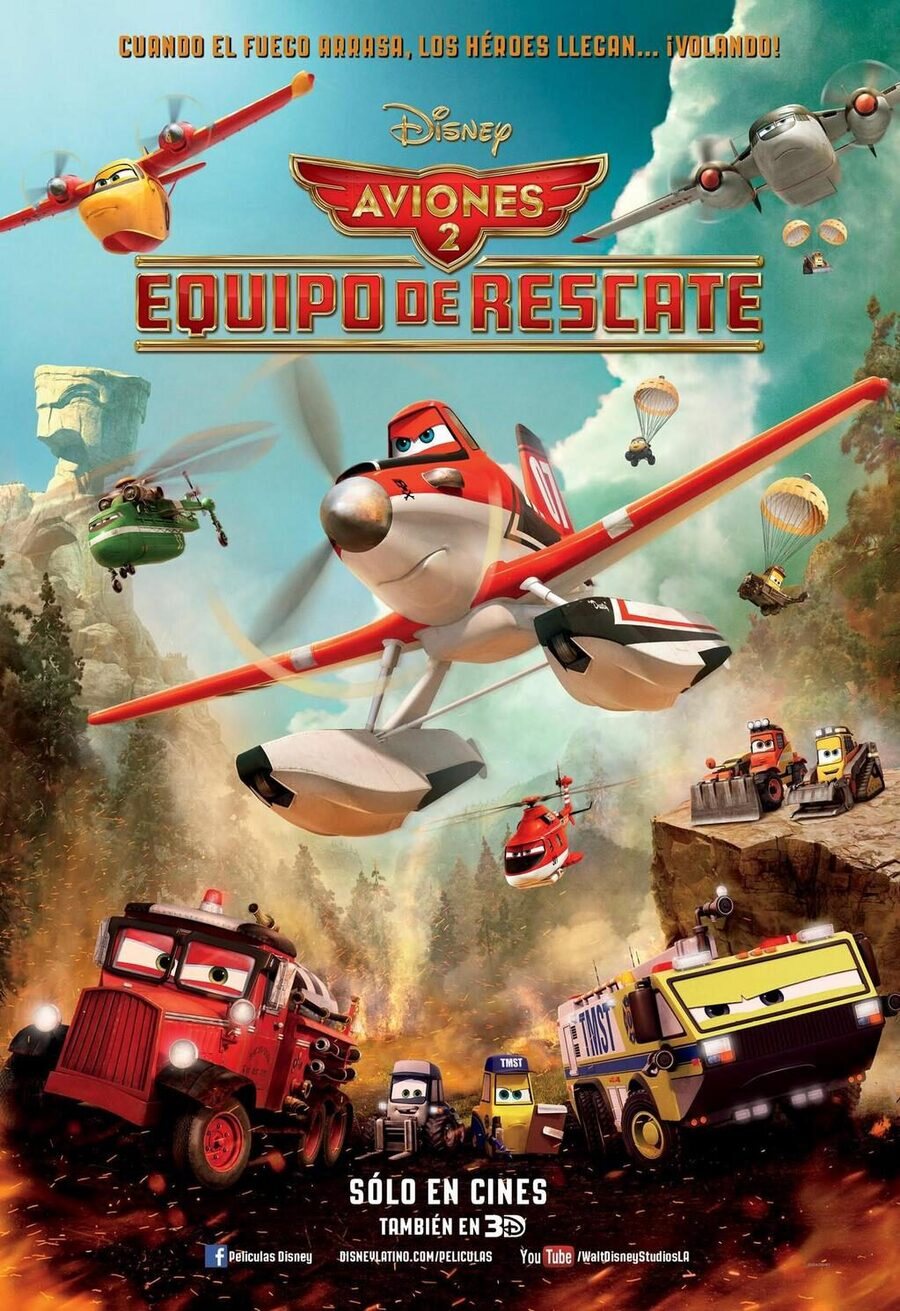 Cartel de Aviones: Equipo de rescate - México