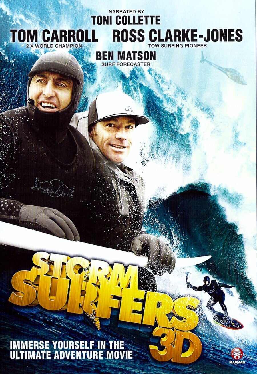 Cartel de Storm Surfers 3D - EE.UU