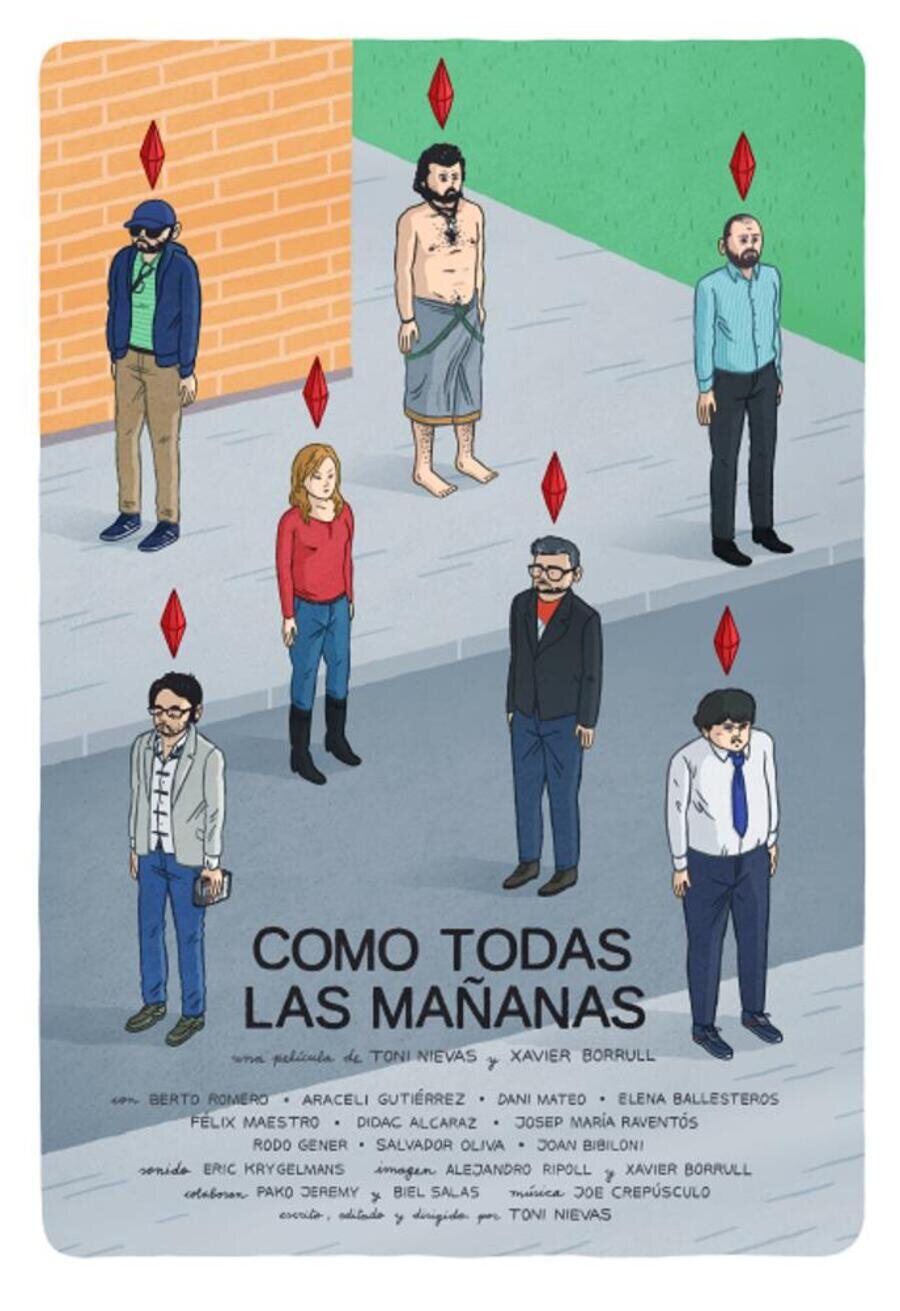 Cartel de Como todas las mañanas - España